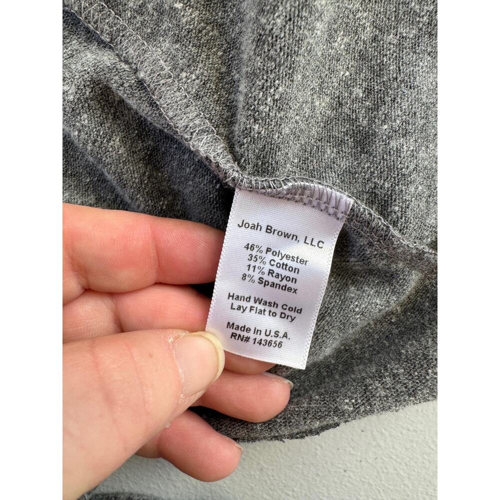 Joah Brown Gray Open-Front Cozy Cardigan - Picture 6 of 9